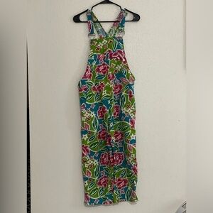 EUC Agapo Overalls Womens Jumpsuit Floral Size Small